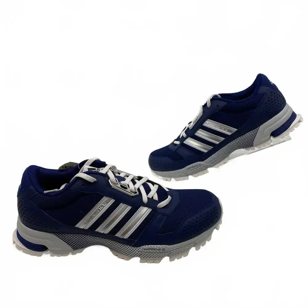Adidas Blue Synthetic Classic Marathon TR 10 Sneakers | Size 10